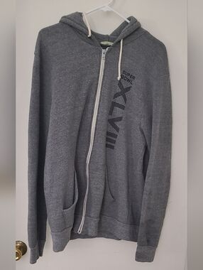 Super Bowl XLVIII Seattle Seahawks Zip Up Hoodie 2XL